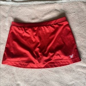Red Cheerleading Skirt